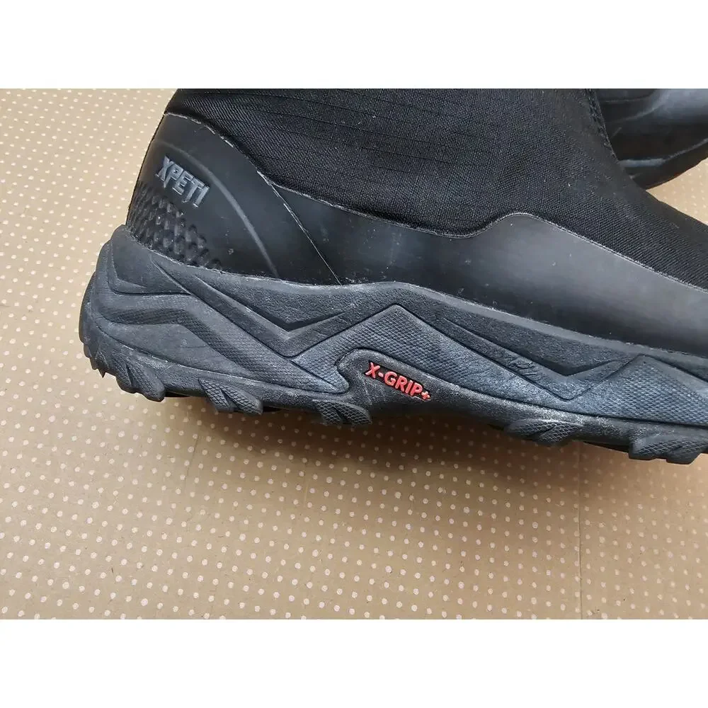 XPETI Men's Coldurban II Front Zip Waterproof Campsite Hiking 11.5, Black